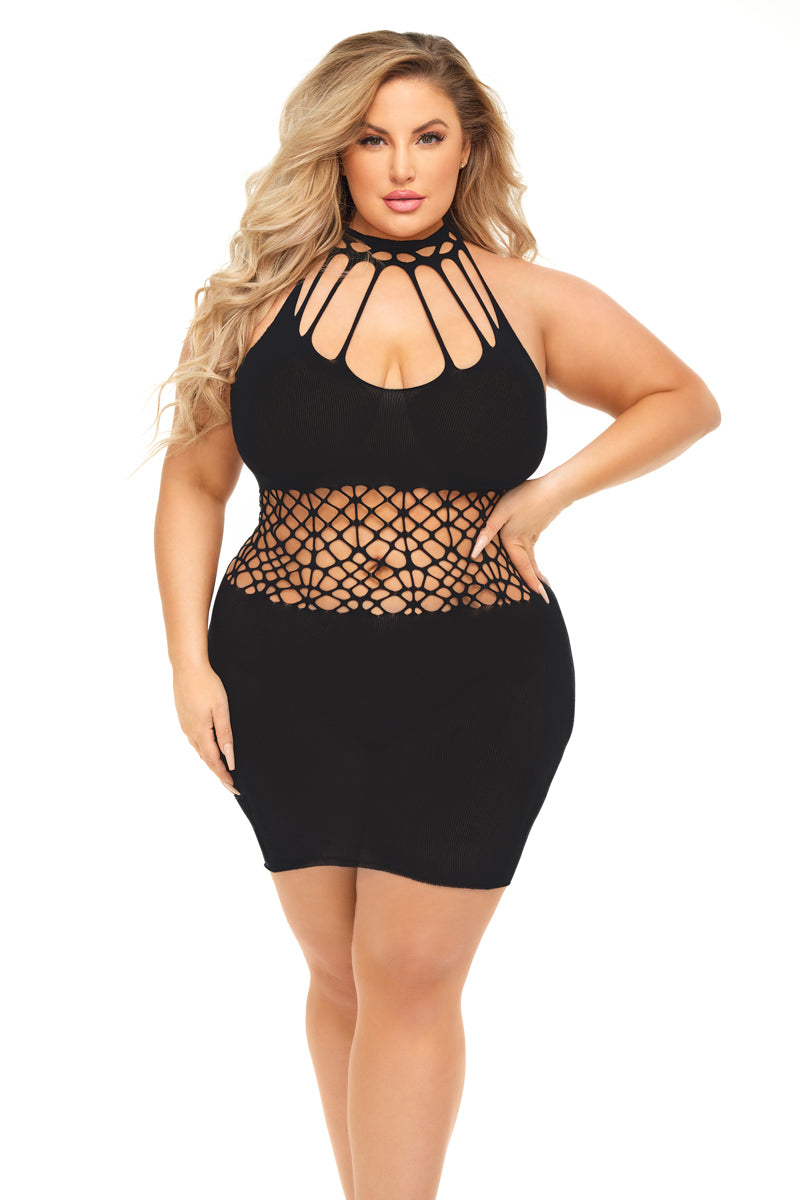 Rich B Phase Dress - Queen Size - Black | 196018576986 | Discreet Personal Wellness