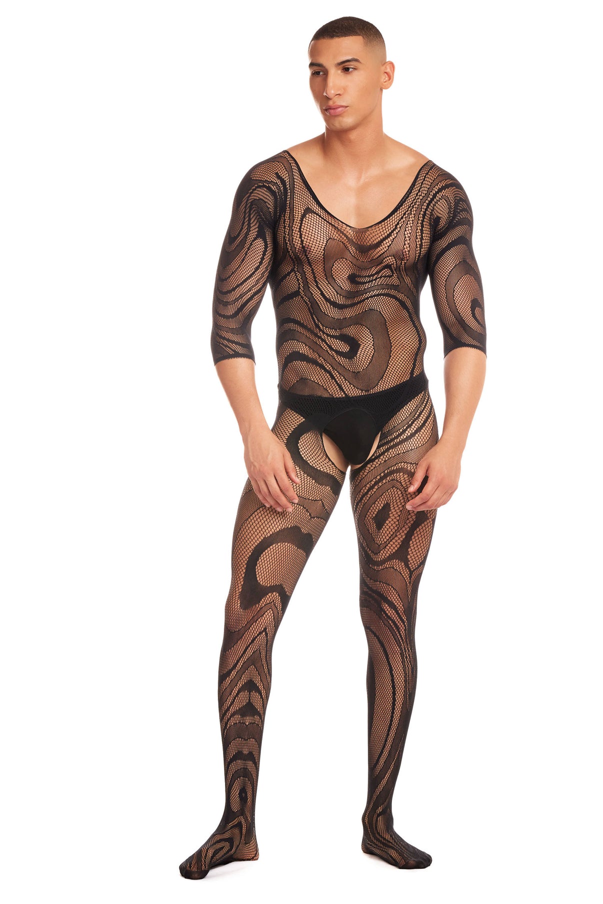 Supernova 2pc Set - Large/xl - Black | 196018769265 | Discreet Personal Wellness