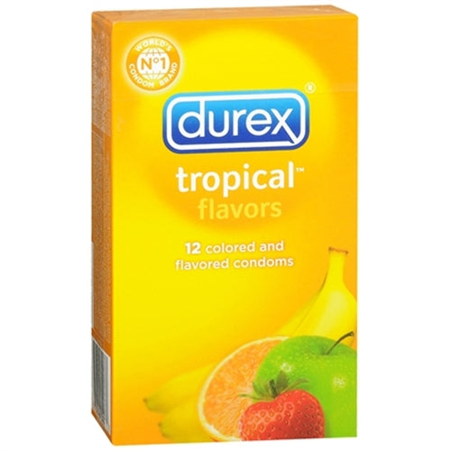 Durex Tropical - 12 Pack | 302340302777 | Discreet Personal Wellness