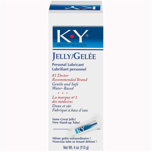 K-Y Jelly 4 Oz Tube - Large | 067981089127 | Discreet Personal Wellness
