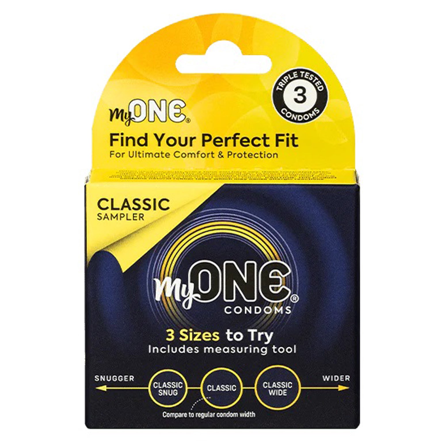 My One Classic Sampler 3 Ct | Discreet Personal Wellness – Velvet Warehouse