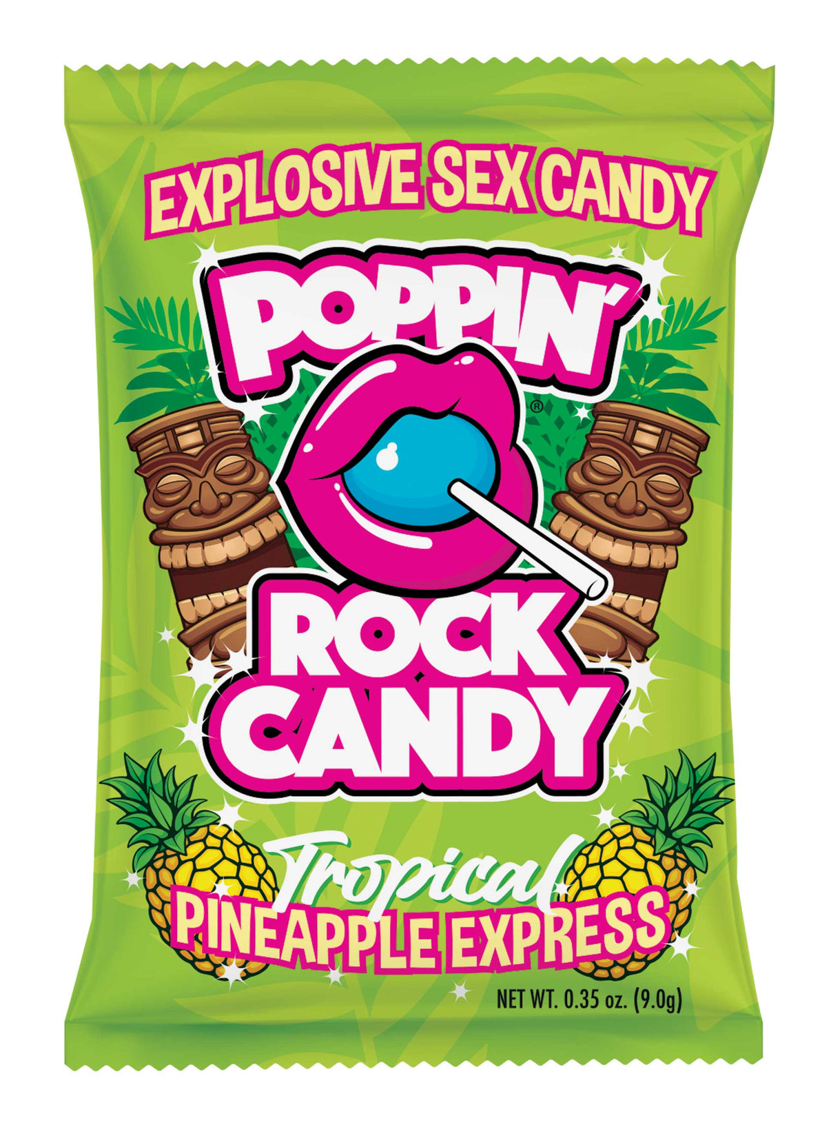 Poppin' Rock Candy - Pineapple Express | 850006647972 | Discreet Personal Wellness