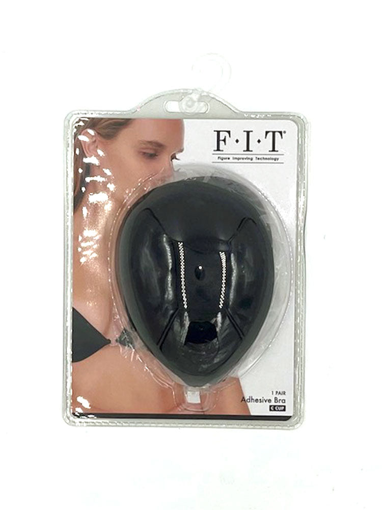 Cloth Adhesive Bra - Cup C - Black | 196018439977 | Discreet Personal Wellness
