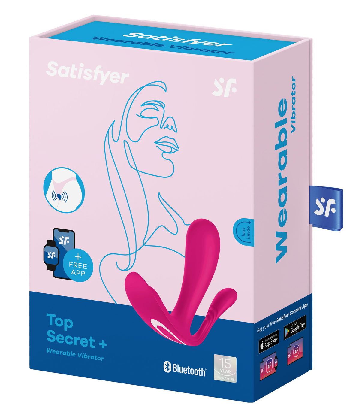 Top Secret Plus - Pink | 4061504003429 | Discreet Personal Wellness