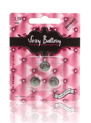 Sexy Battery LR44 - 3 Count Card | 3700974866448 | Discreet Personal Wellness
