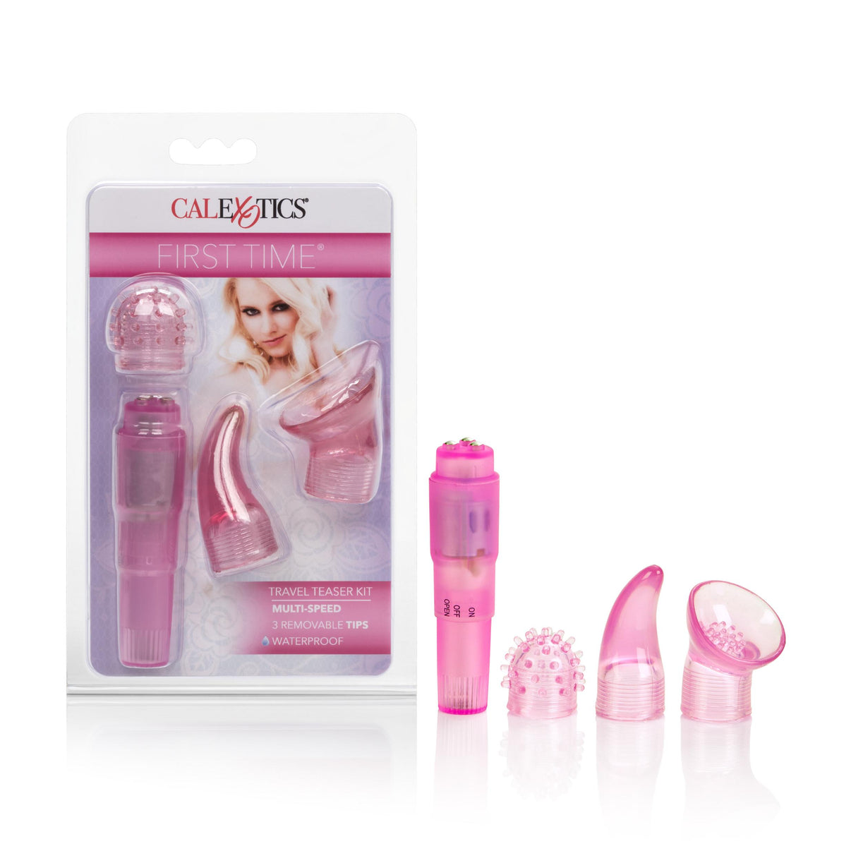 First Time Travel Teaser Kit - Pink | 716770073389 | Discreet Personal Wellness