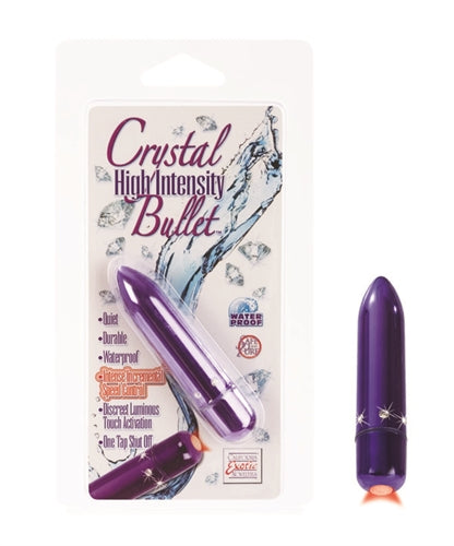 Crystal High Intensity Bullet - Purple | 716770057426 | Discreet Personal Wellness
