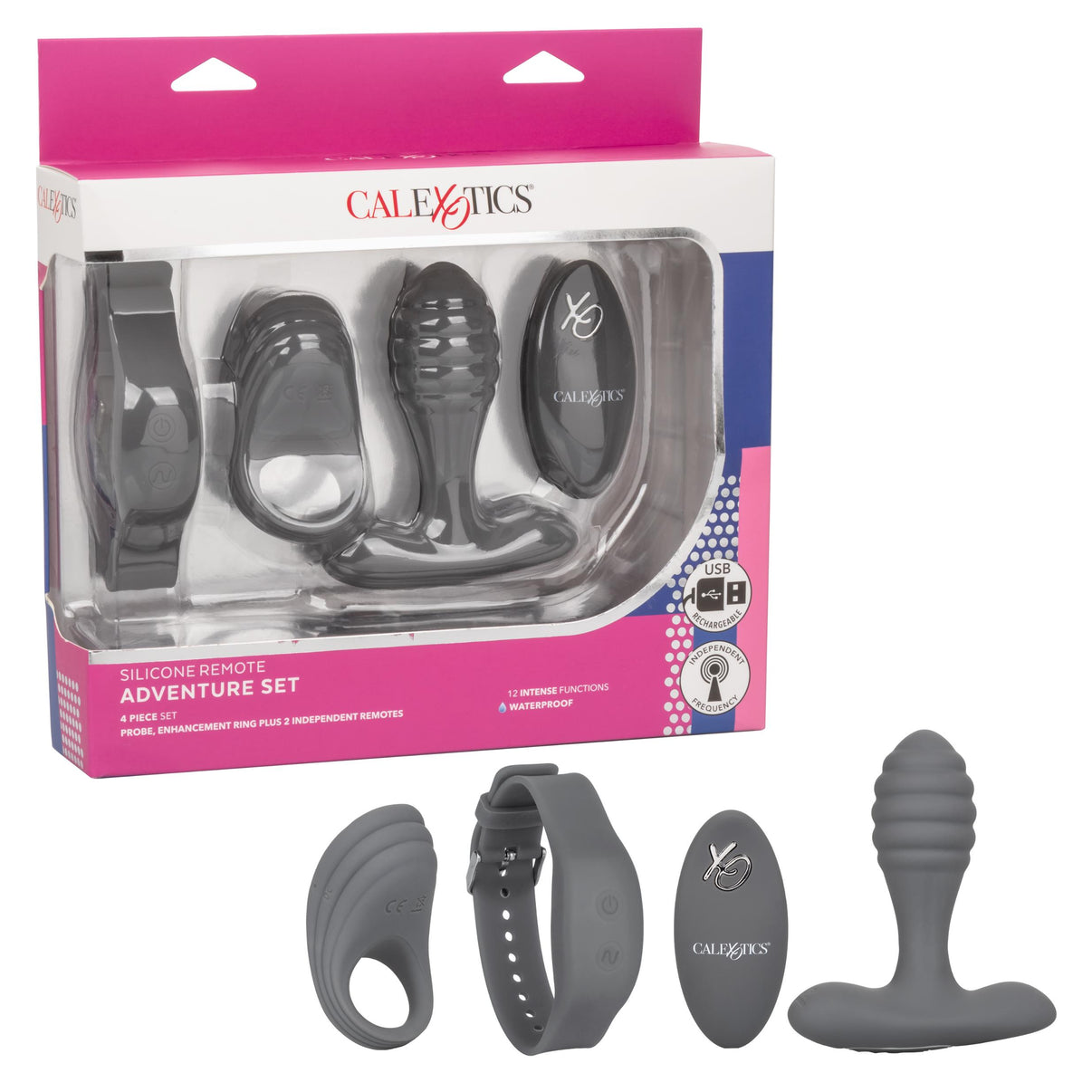 Silicone Remote Adventure Set | 716770095978 | Discreet Personal Wellness