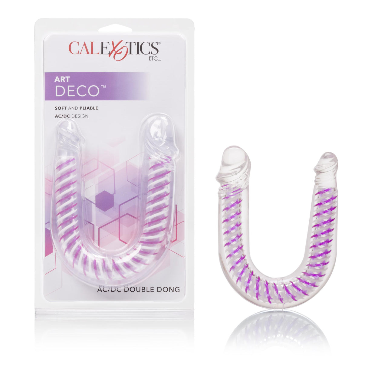 Art Deco Ac/dc Double Penis | 716770036674 | Discreet Personal Wellness