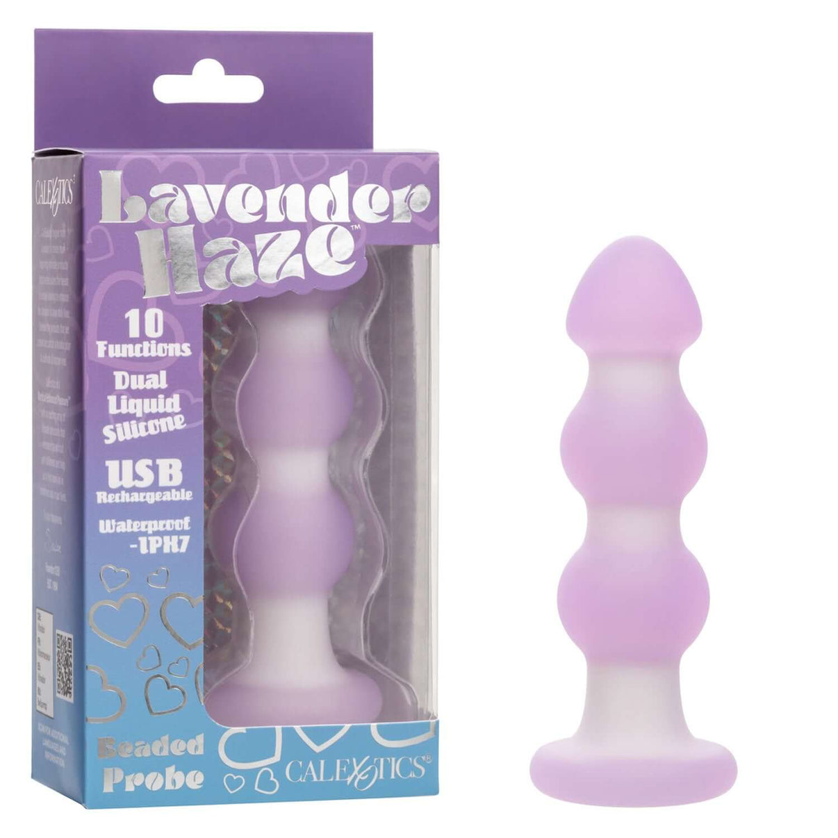 Lavender Haze Beaded Probe | 716770109996 | Discreet Personal Wellness