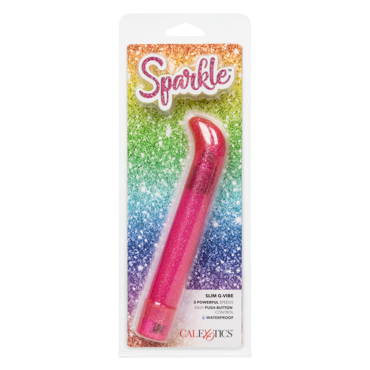 Sparkle Slim G-Vibe - Pink | 716770101075 | Discreet Personal Wellness