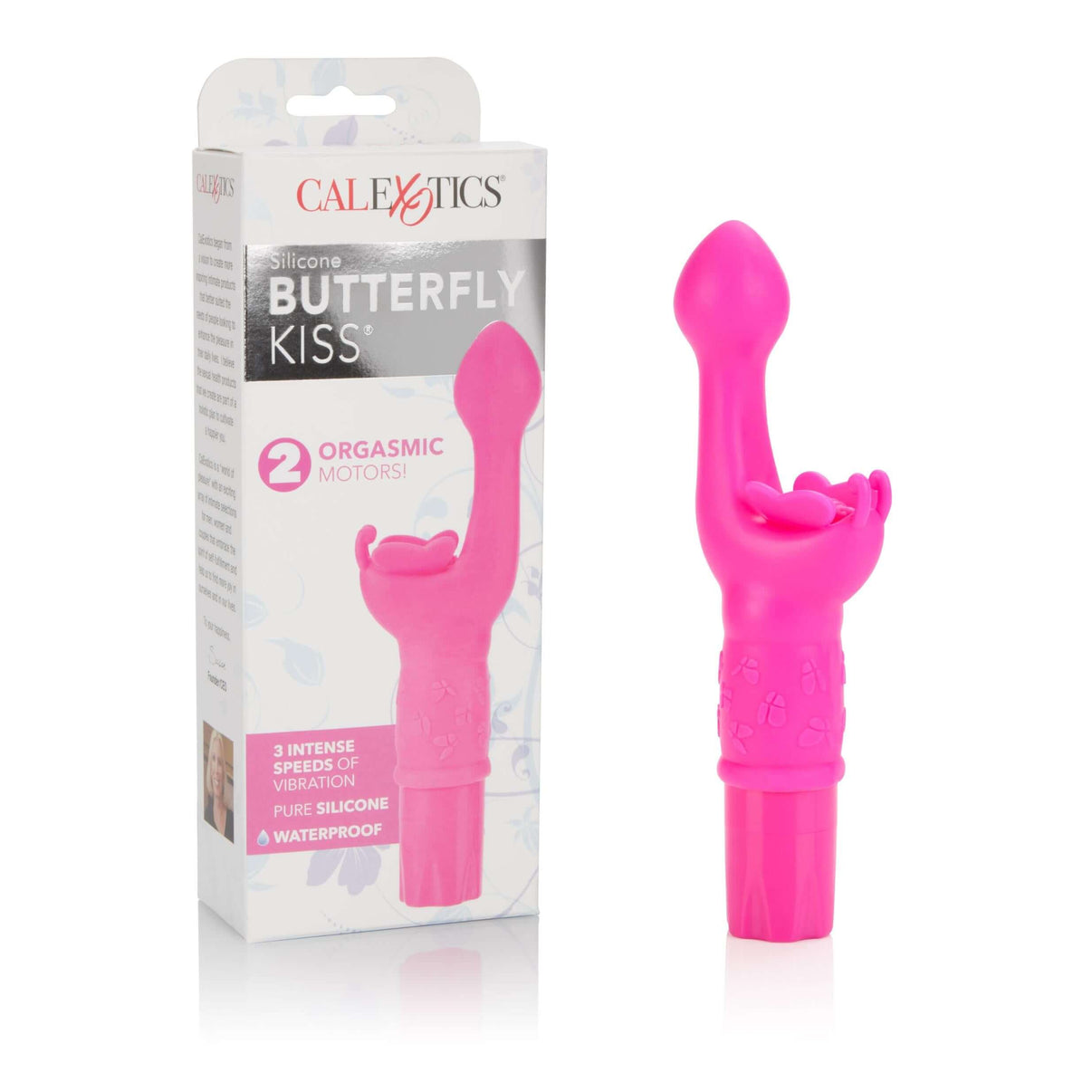 Silicone Butterfly Kiss - Pink | 716770074171 | Discreet Personal Wellness