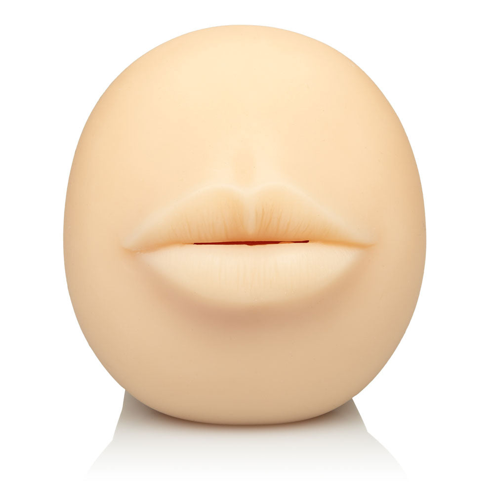 Stroke It Mouth - Ivory | 716770091147 | Discreet Personal Wellness