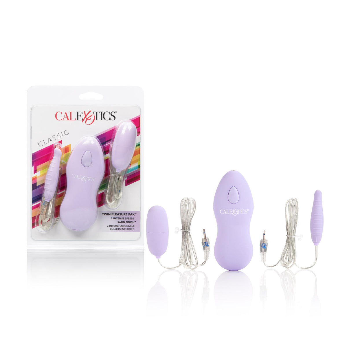 Twin Pleasure Pak - Purple | 716770050106 | Discreet Personal Wellness
