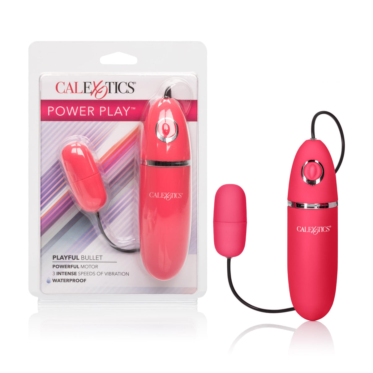 Power Play Playful Bullet - Pink | 716770081100 | Discreet Personal Wellness