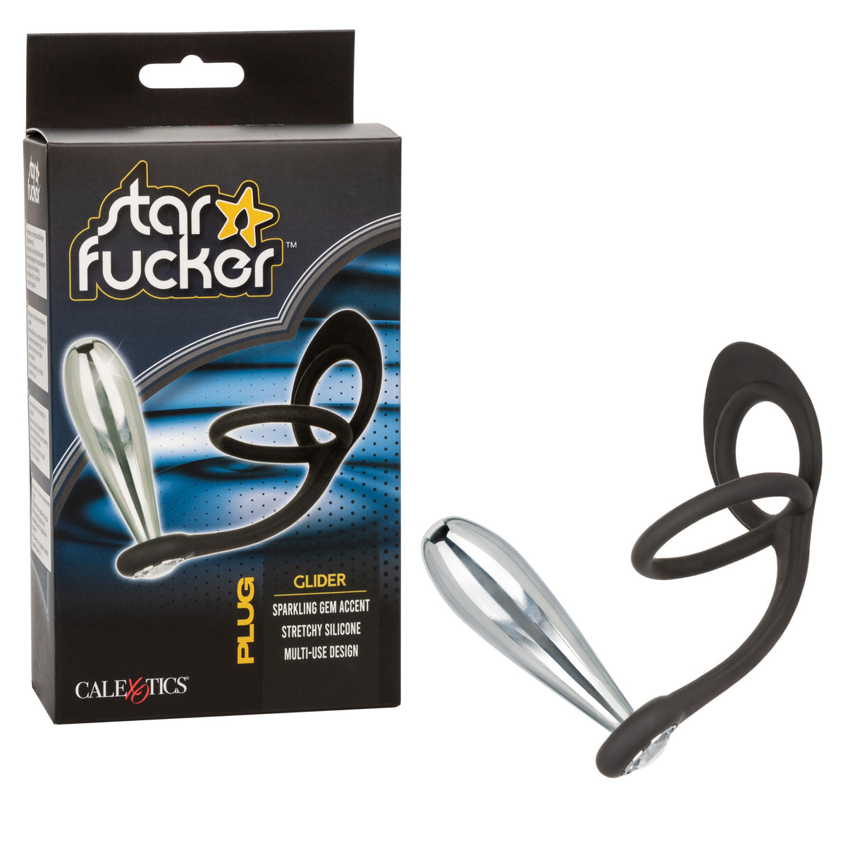 Star funer Glider Butt Plug | 716770102584 | Discreet Personal Wellness