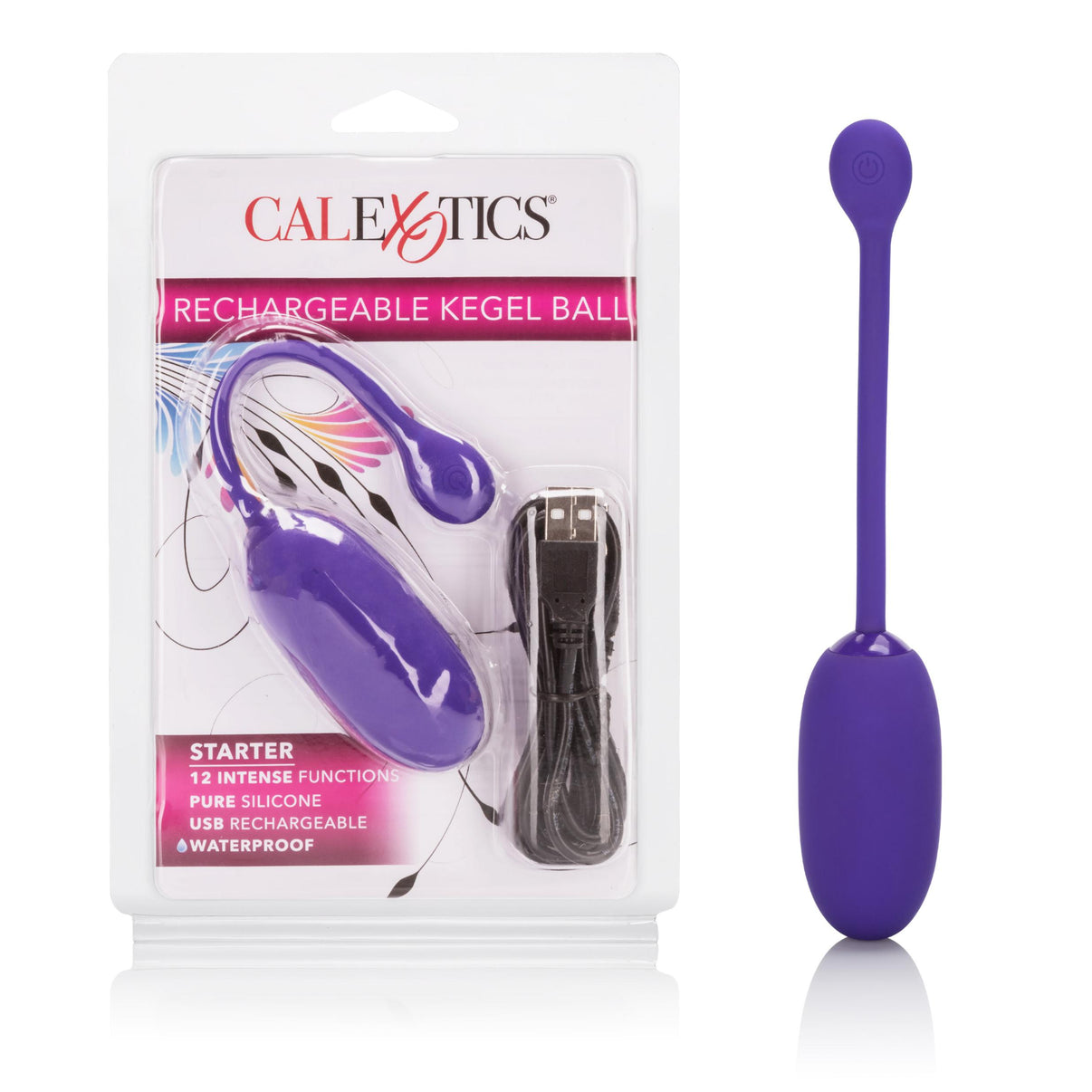 Rechargeable Kegel Ball Starter | 716770090621 | Discreet Personal Wellness