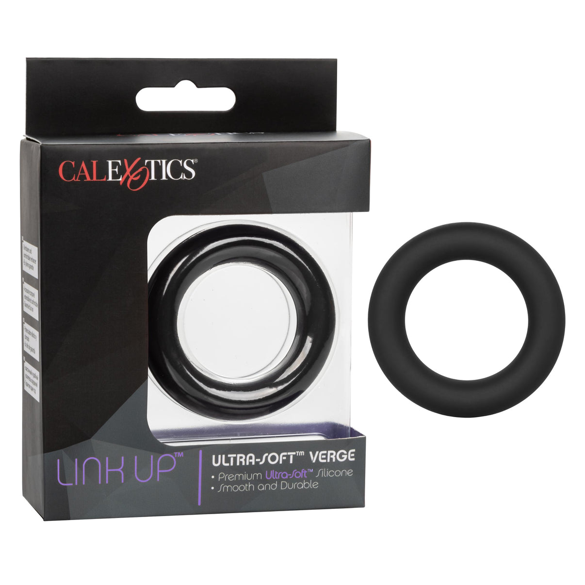 Link Up Ultra-Soft Verge - Black | 716770095572 | Discreet Personal Wellness