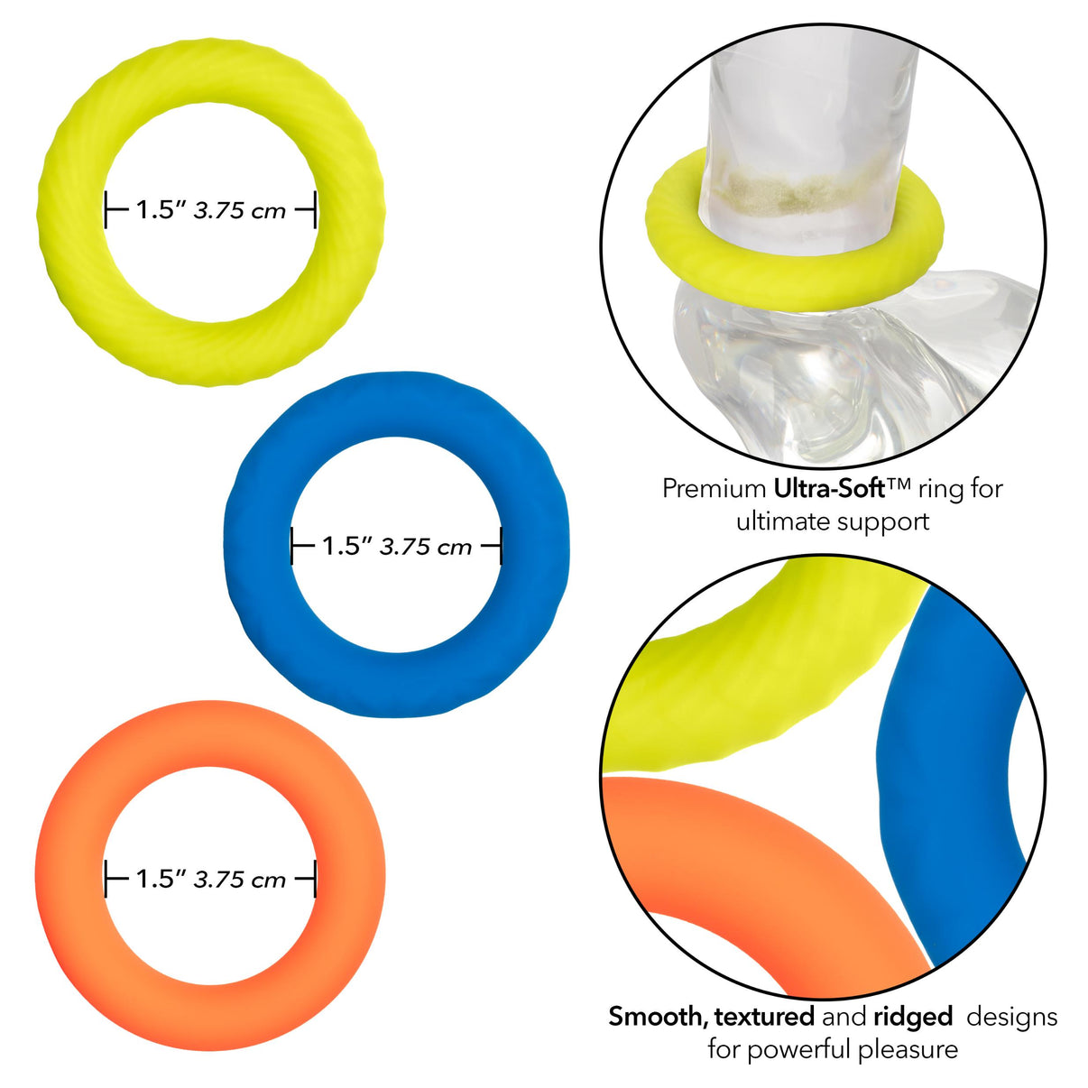 Link Up Ultra-Soft Climax Set | 716770095596 | Discreet Personal Wellness