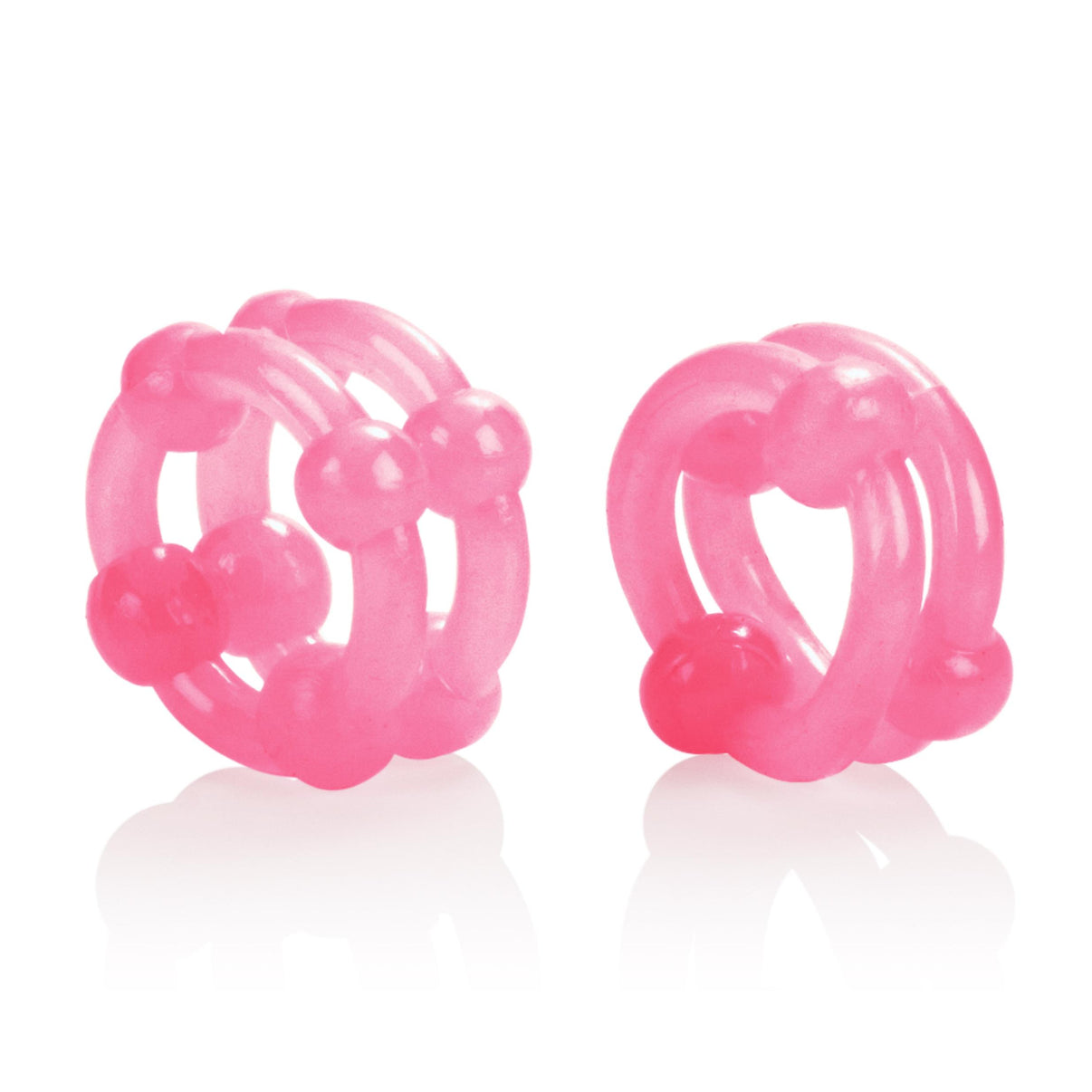 Island Rings - Double Stacker - Pink | 716770022790 | Discreet Personal Wellness