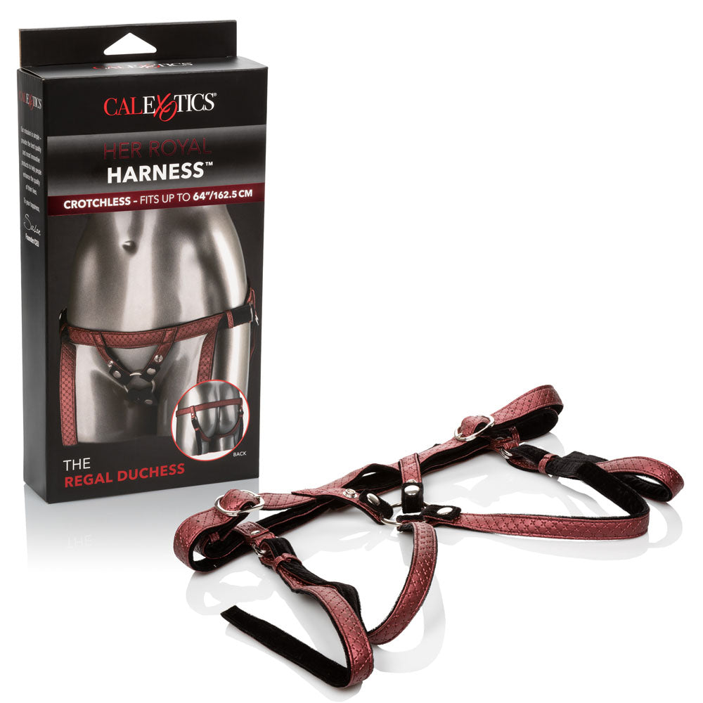 Her Royal Harness the Regal Duchess - Red | 716770092021 | Discreet Personal Wellness