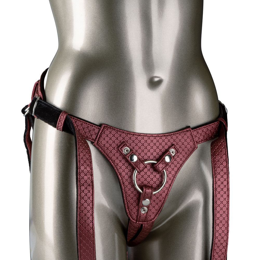 Her Royal Harness the Regal Queen - Red | 716770092045 | Discreet Personal Wellness