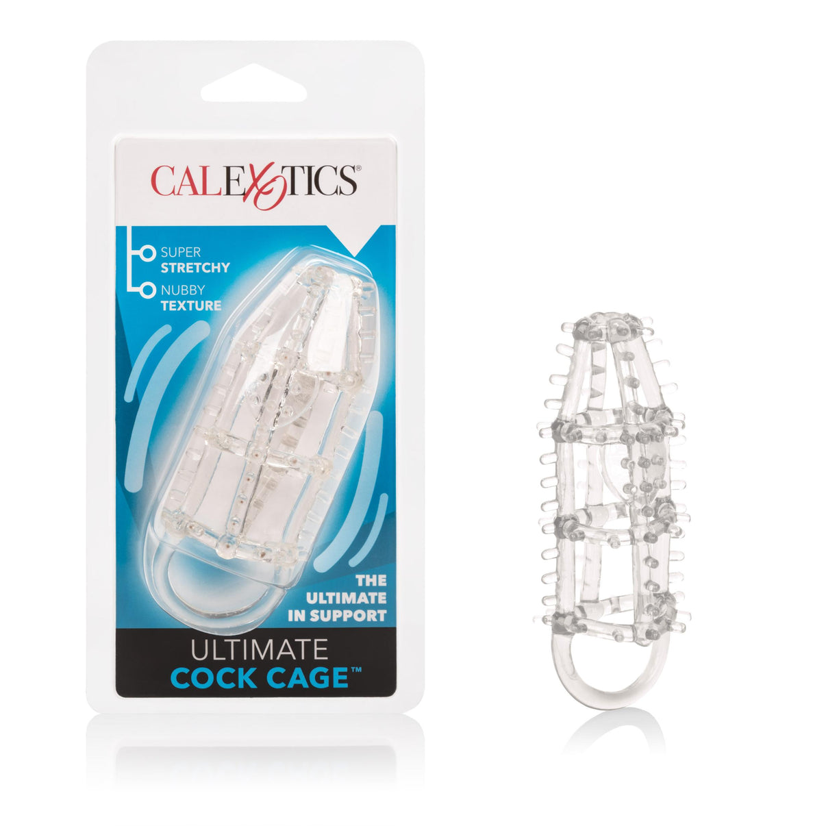 Ultimate Penis Cage - Clear | 716770061973 | Discreet Personal Wellness