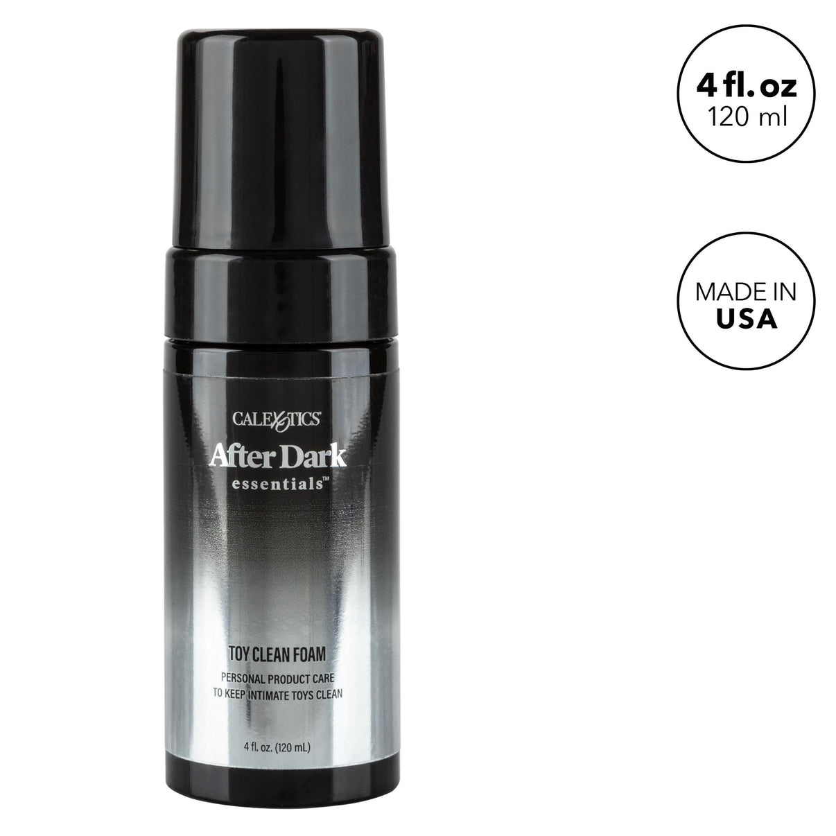 After Dark Essentials Foam Toy Clean - 4 Fl. Oz. | 716770099891 | Discreet Personal Wellness