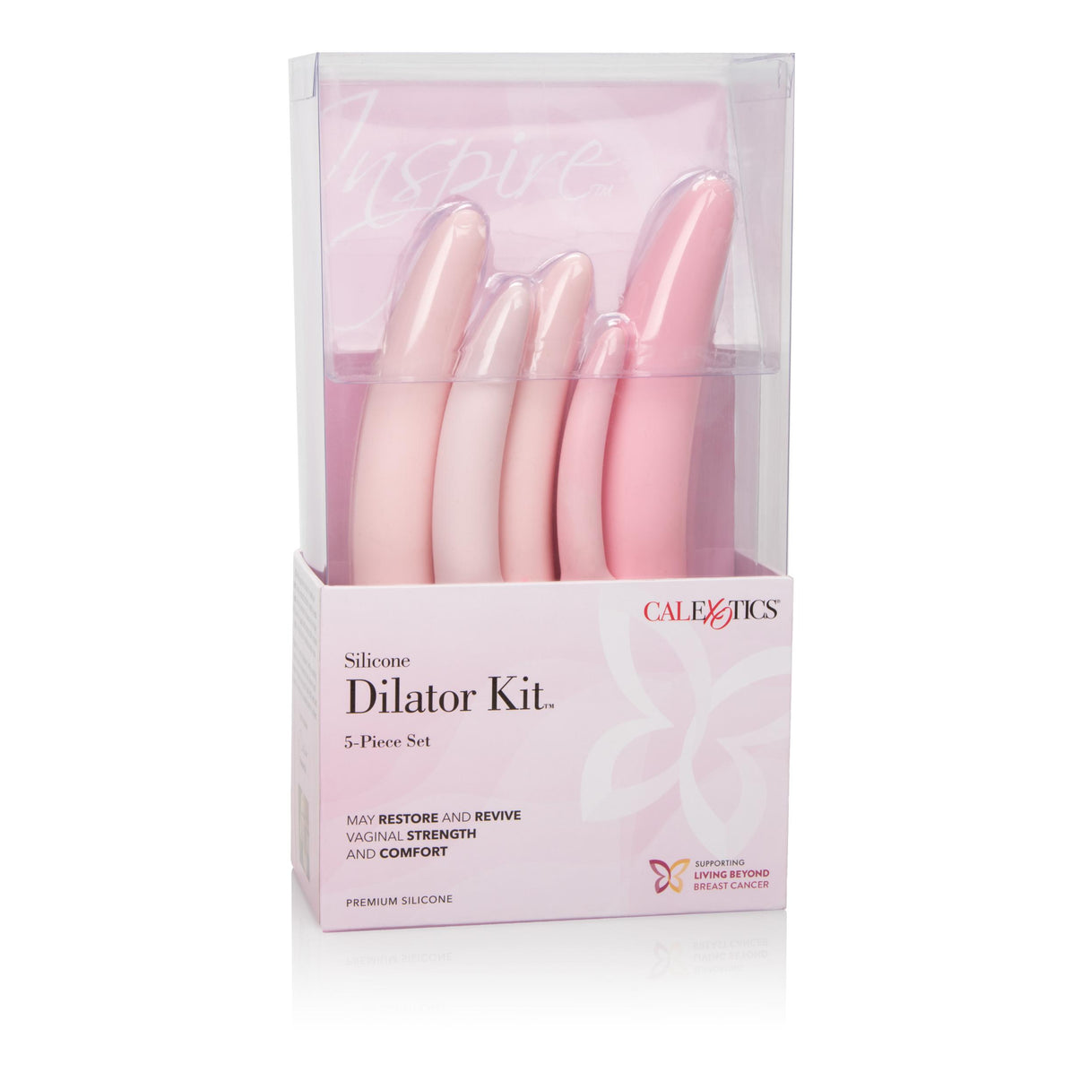 Inspire Silicone Dilator Kit - 5 Piece Set | 716770086594 | Discreet Personal Wellness