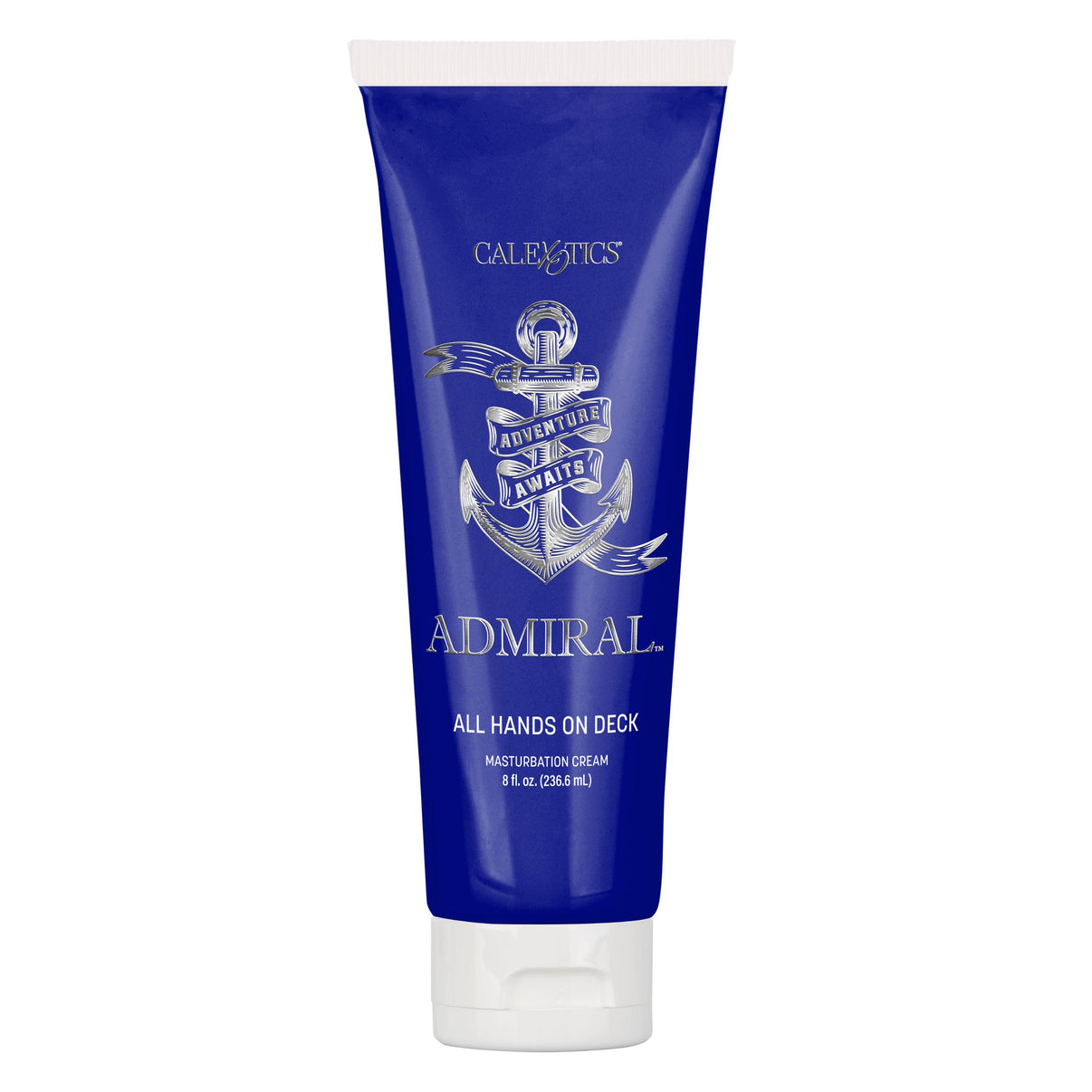 Admiral All Hands on Deck Masturbation Cream Tube 8 Oz | 716770103130 | Discreet Personal Wellness