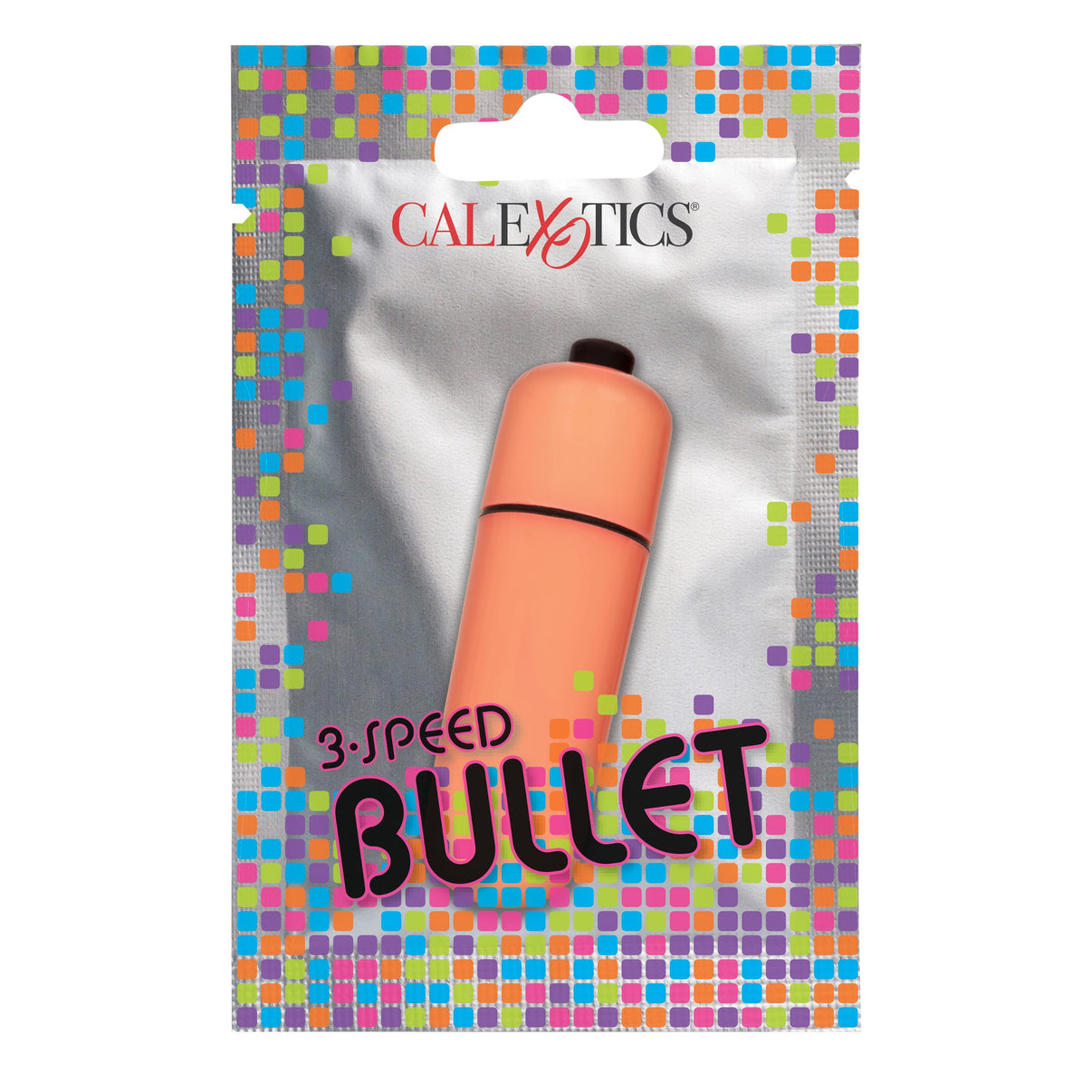 Foil Pack 3-Speed Bullet - Orange | 716770097743 | Discreet Personal Wellness