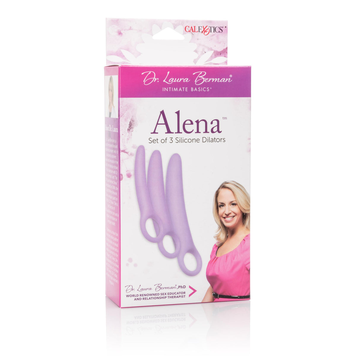 Dr. Laura Berman Alena Set of 3 Silicone Dilators | 716770090805 | Discreet Personal Wellness