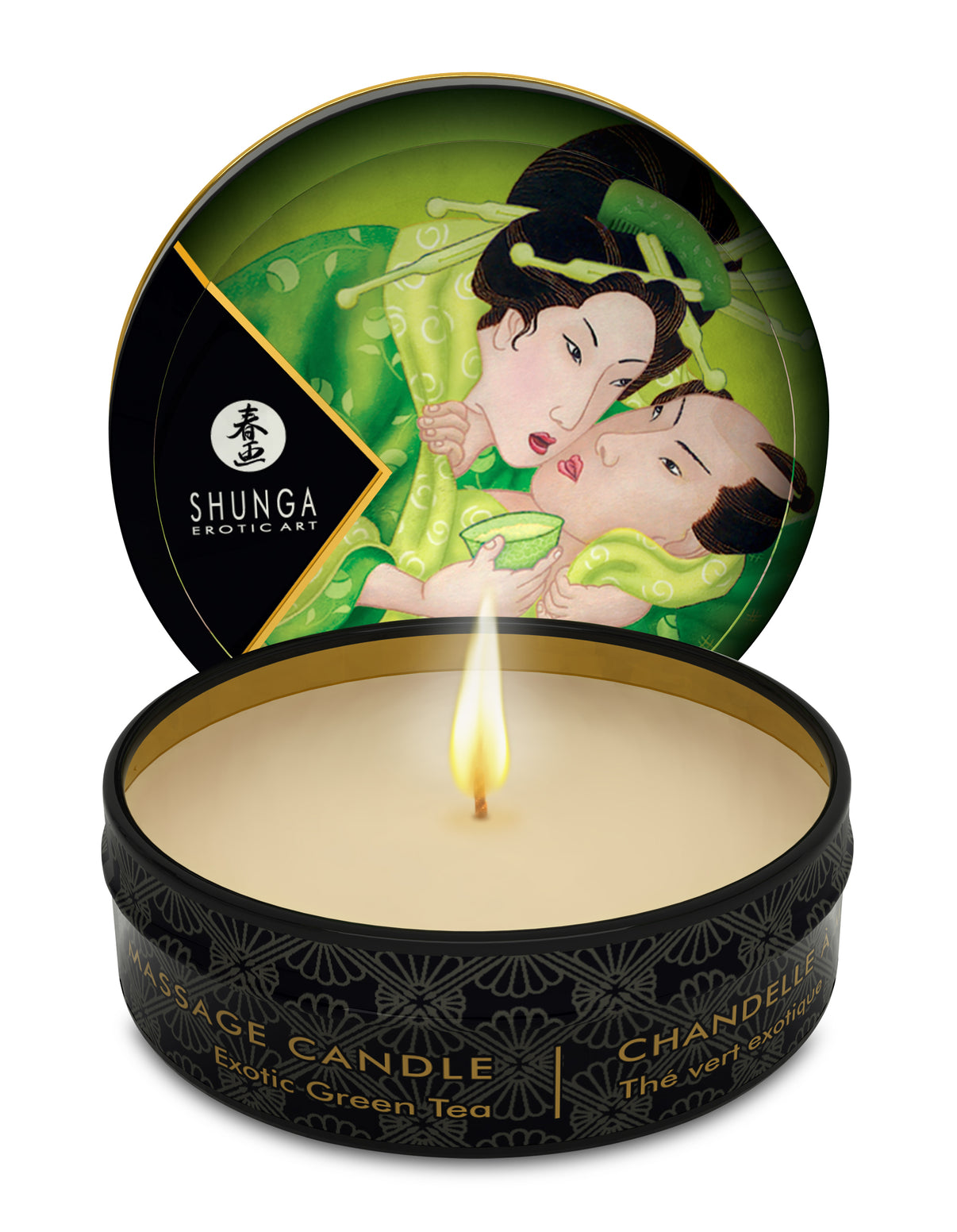 Mini Massage Candle - Zenitude - Exotic Green Tea - 1 Fl. Oz. | 697309046114 | Discreet Personal Wellness