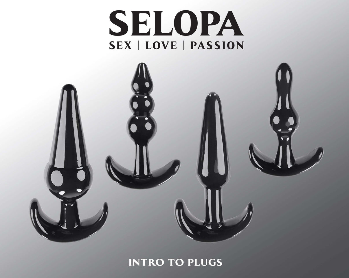Intro to Plugs - Black | 844477023526 | Discreet Personal Wellness