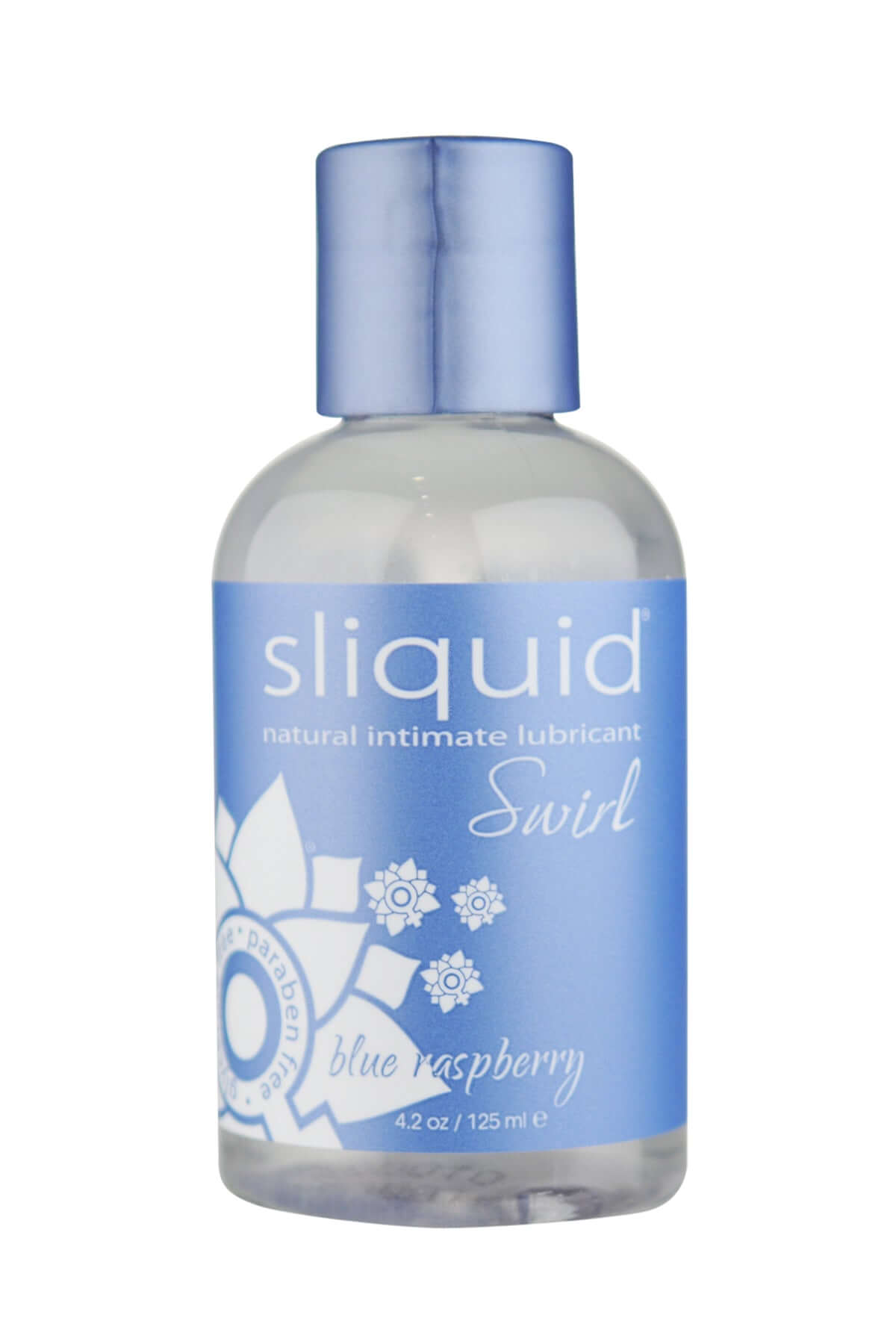 Naturals Swirl - Blue Raspberry - 4.2 Fl. Oz. (124 ml) | 894147000104 | Discreet Personal Wellness