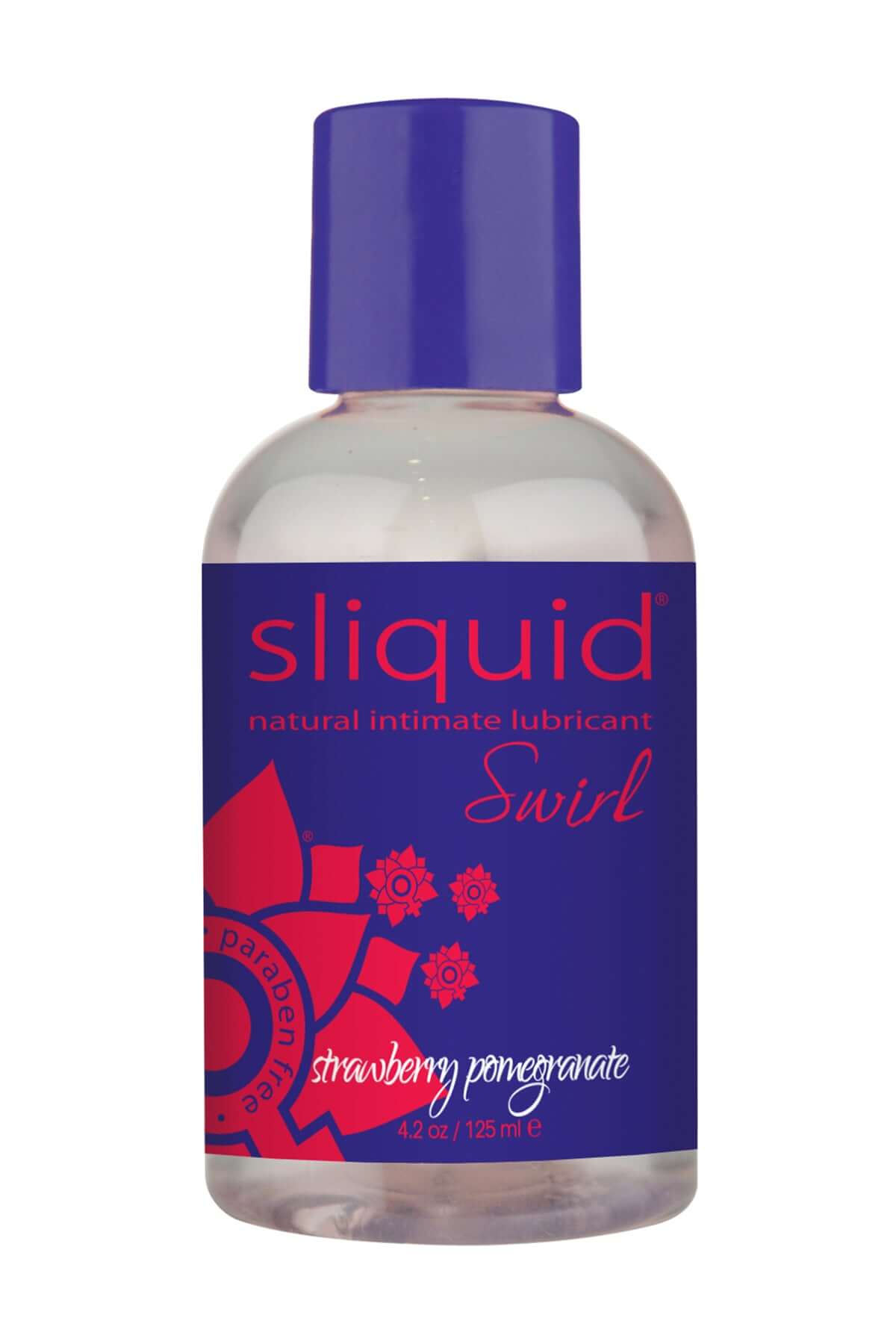 Naturals Swirl - Strawberry Pomegranate - 4.2 Fl. Oz. (124 ml) | 894147000142 | Discreet Personal Wellness