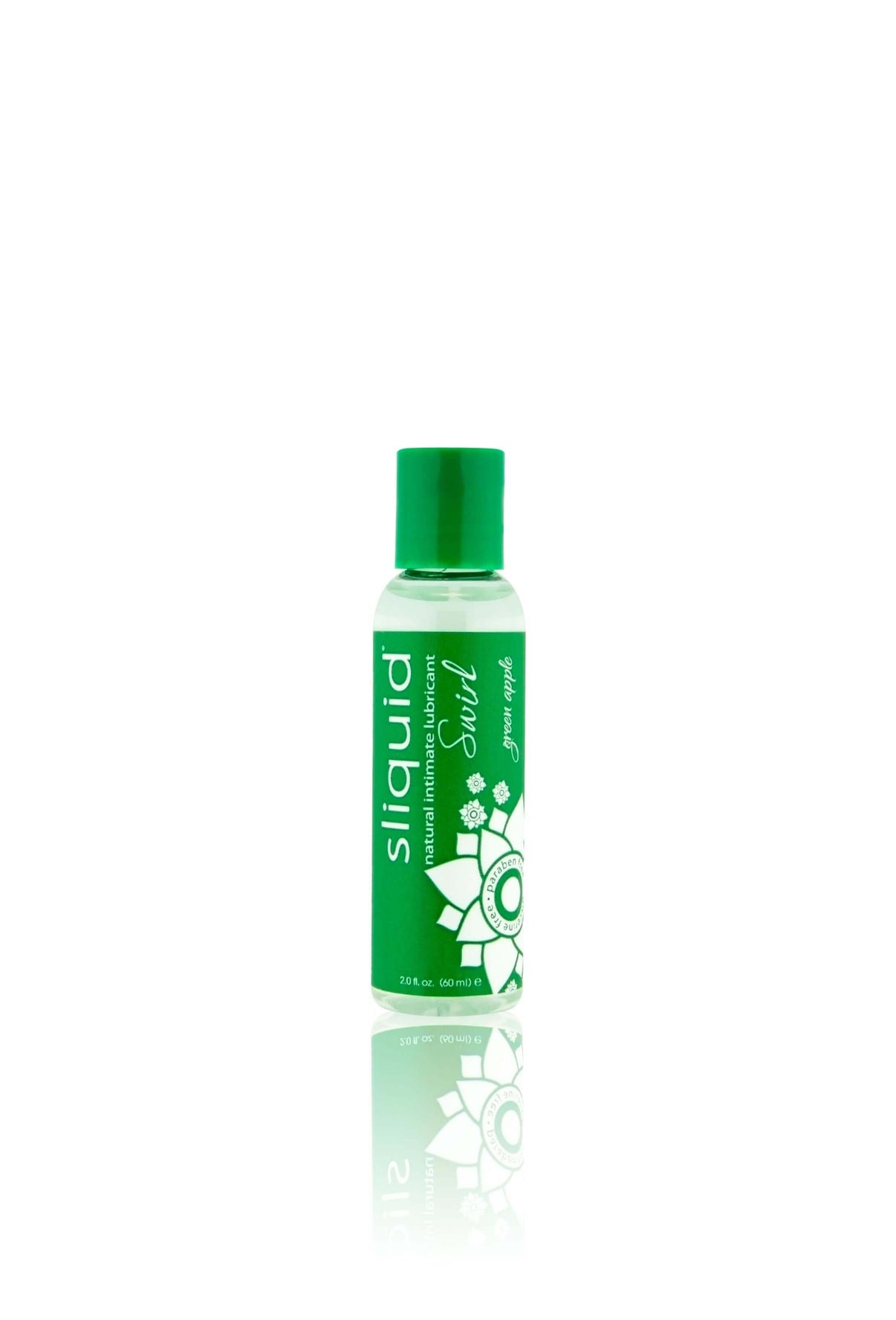 Naturals Swirl - Green Apple - 2.0 Fl. Oz (59 ml) | 894147009008 | Discreet Personal Wellness