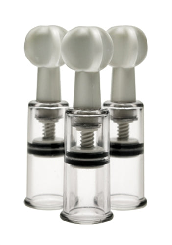 Max Twist Clitoris and Nipple Triple Sucker Set | 848518004444 | Discreet Personal Wellness