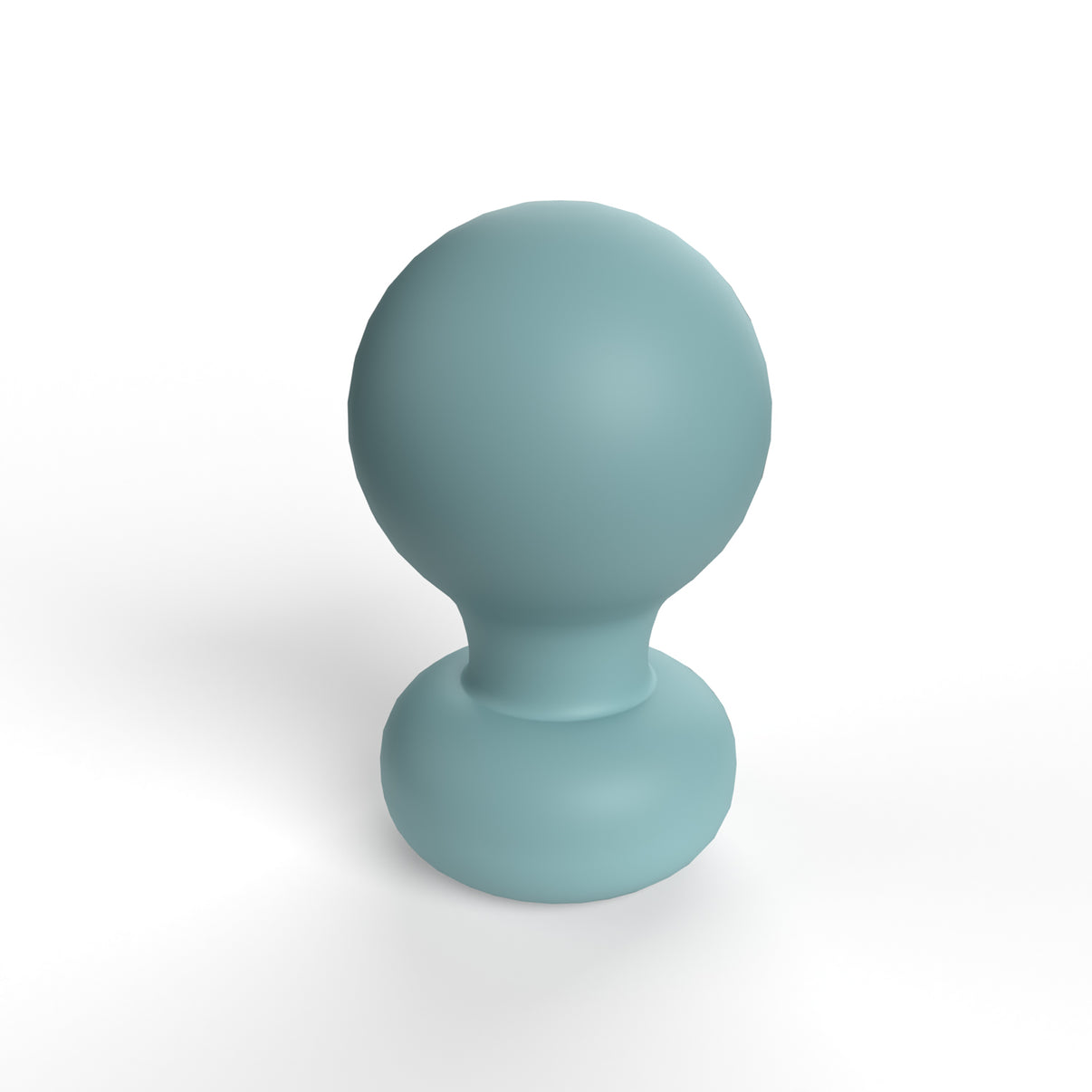 Screaming O Cuties Palmy Palm Vibrator - Powder Blue | 817483017940 | Discreet Personal Wellness