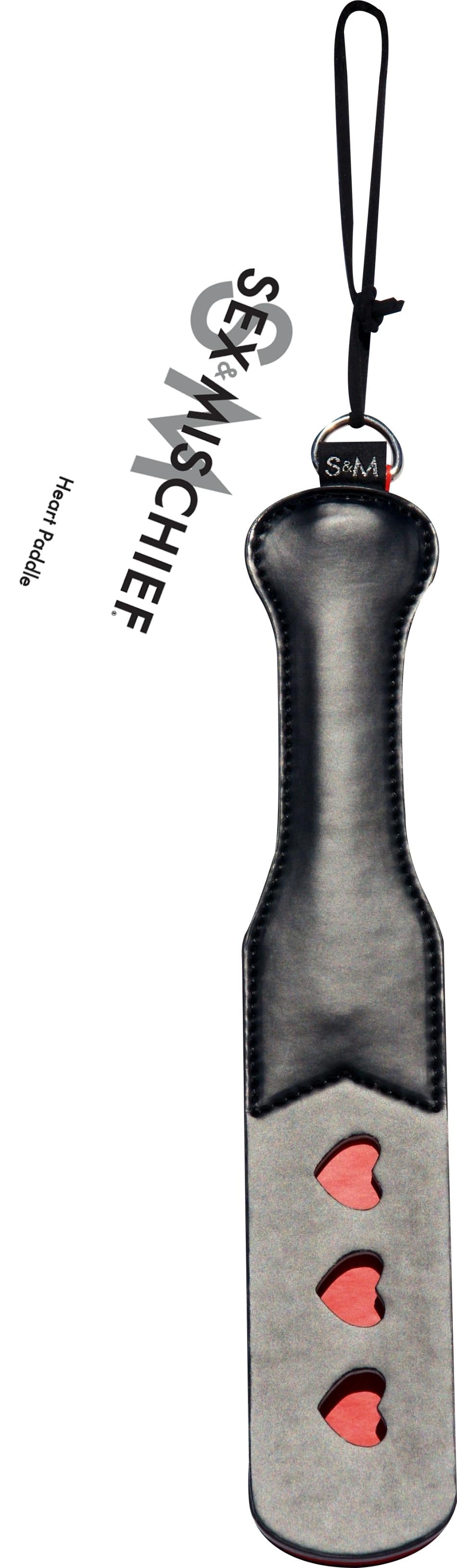 Sex and Mischief Heart Paddle | 646709099312 | Discreet Personal Wellness