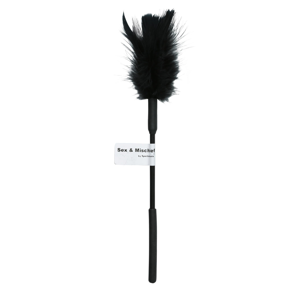 Sex and Mischief Feather Tickler - Black | 646709100704 | Discreet Personal Wellness