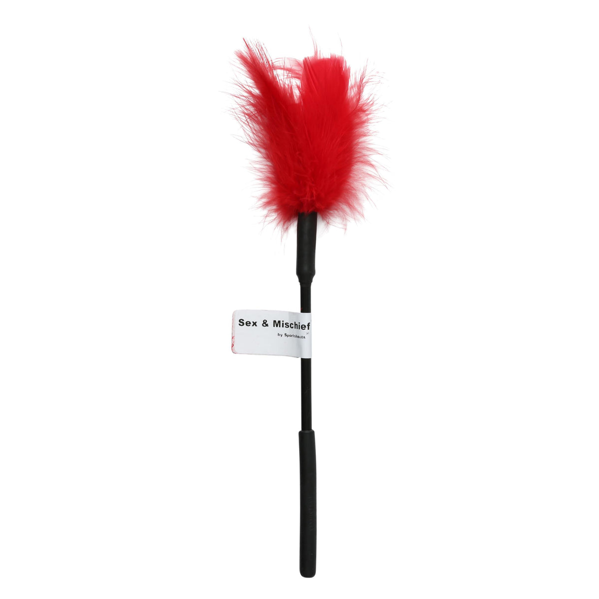 Sex and Mischief Feather Tickler - Red | 646709100728 | Discreet Personal Wellness