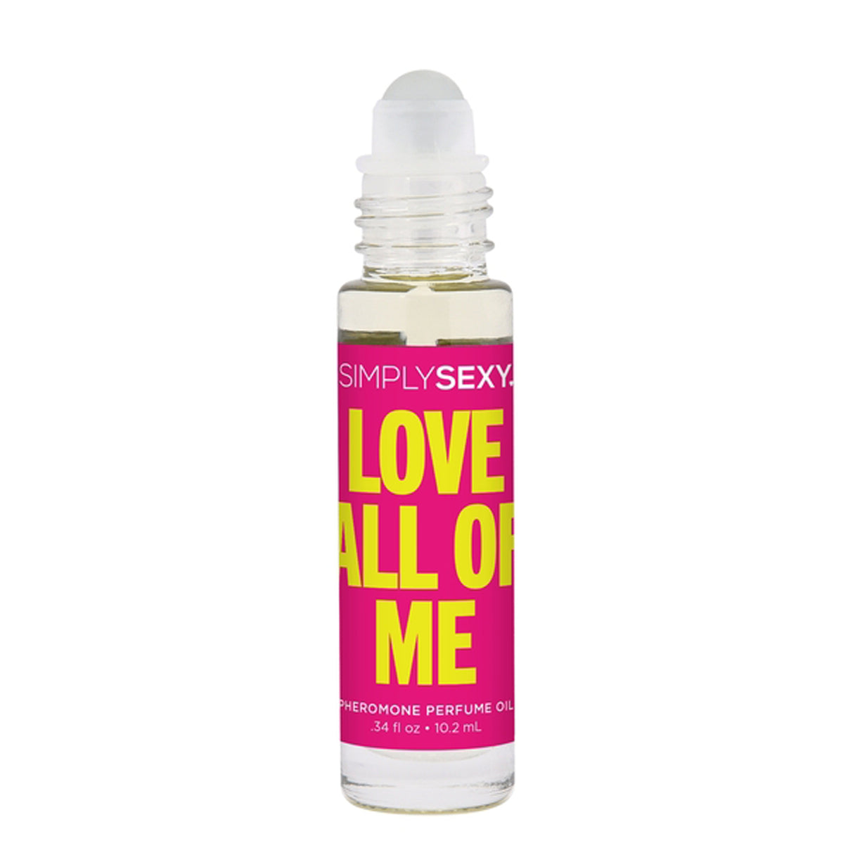 Simply Sexy Pheromone Perfume Oil Love All of Me Roll on .34 Oz | 638258905527 | Discreet Personal Wellness