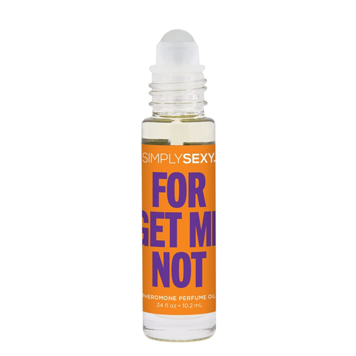Simply Sexy Pheromone Perfume Oil Forget Me Not Roll on .34 Oz | 638258905541 | Discreet Personal Wellness