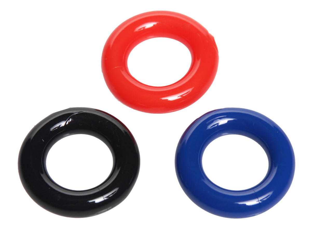 Stretchy Penis Ring 3 Pack | 848518016898 | Discreet Personal Wellness
