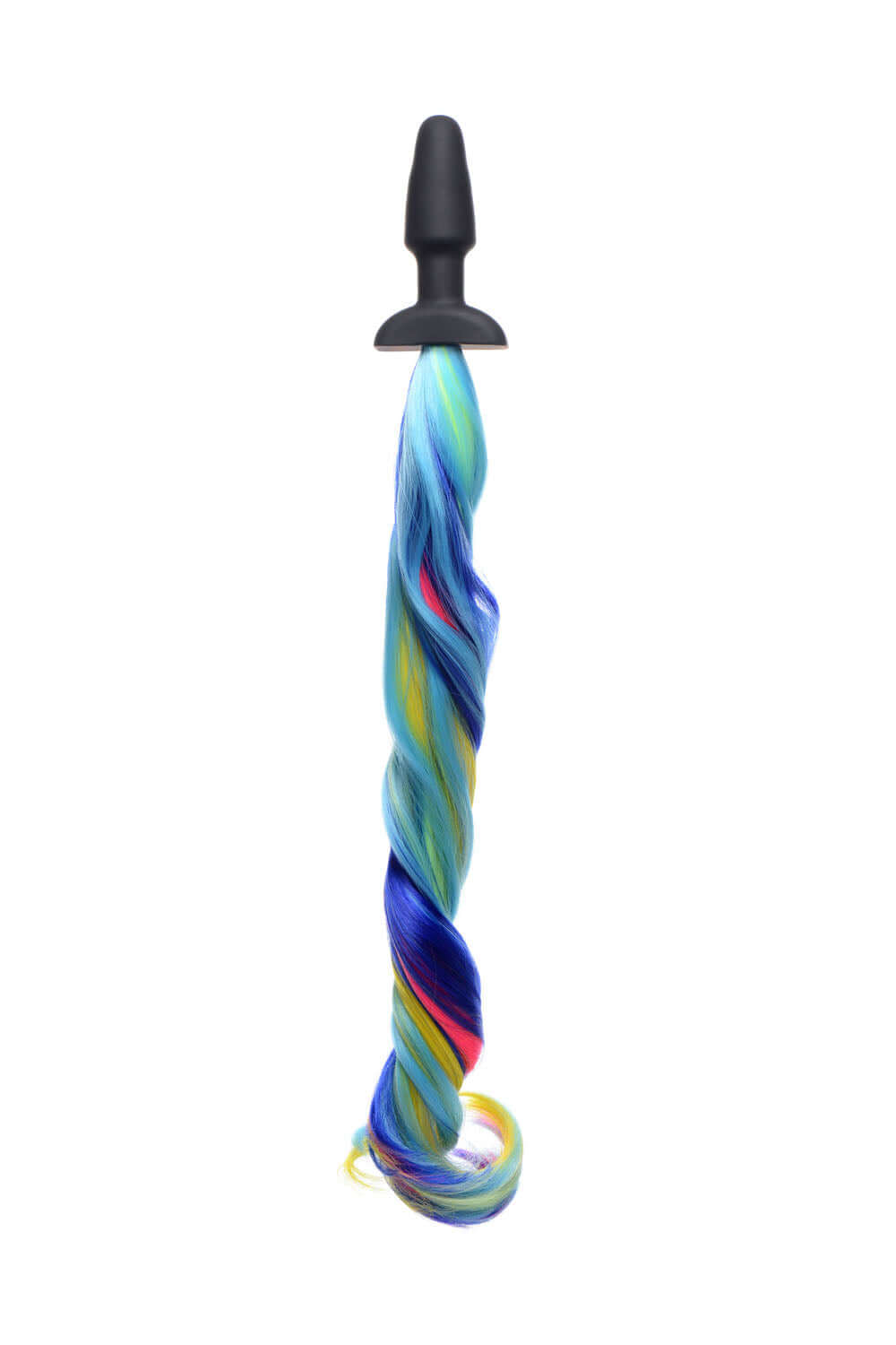 Rainbow Pony Tail Anal Plug | 848518030054 | Discreet Personal Wellness