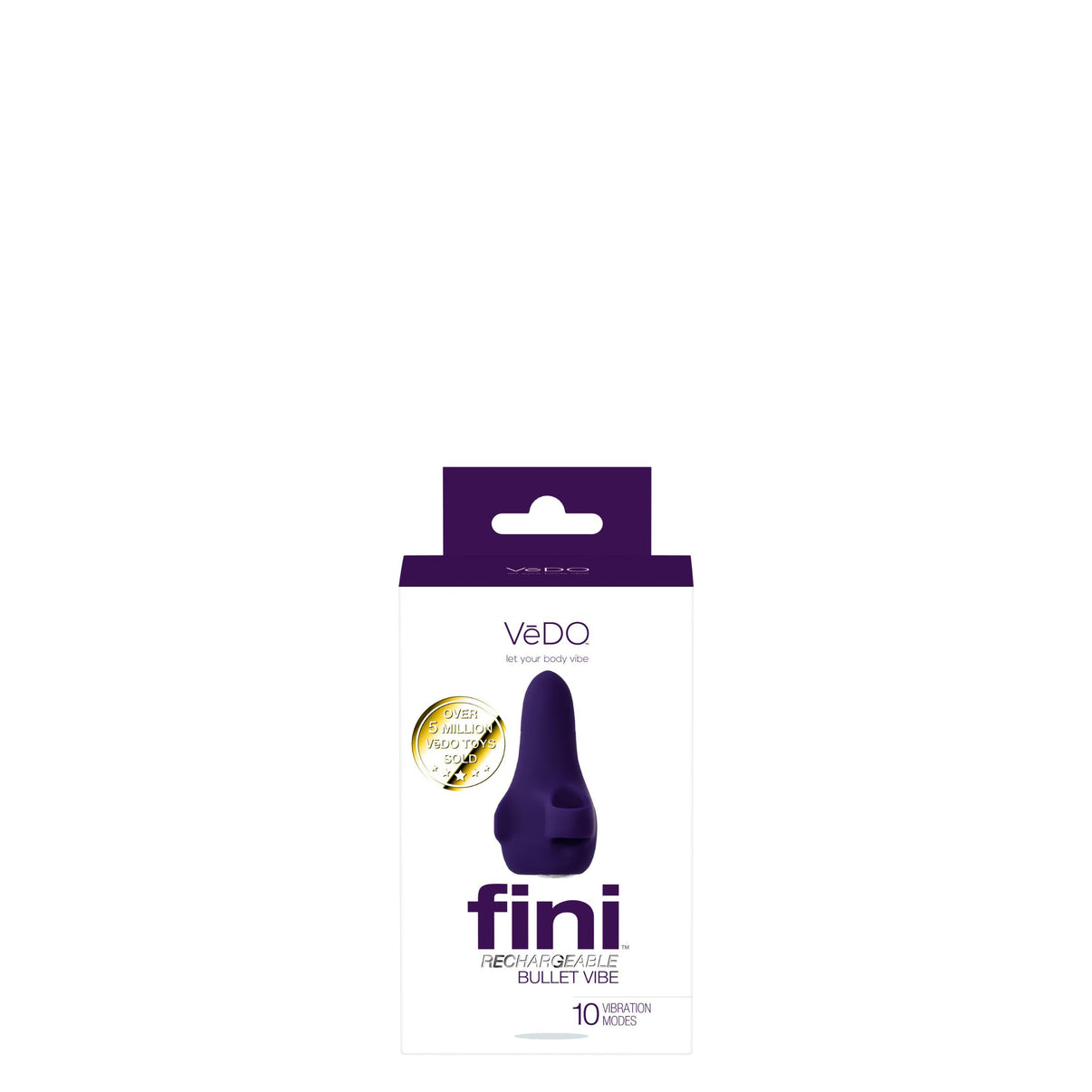 Fini Rechargeable Bullet Vibe - Purple | 850052871024 | Discreet Personal Wellness