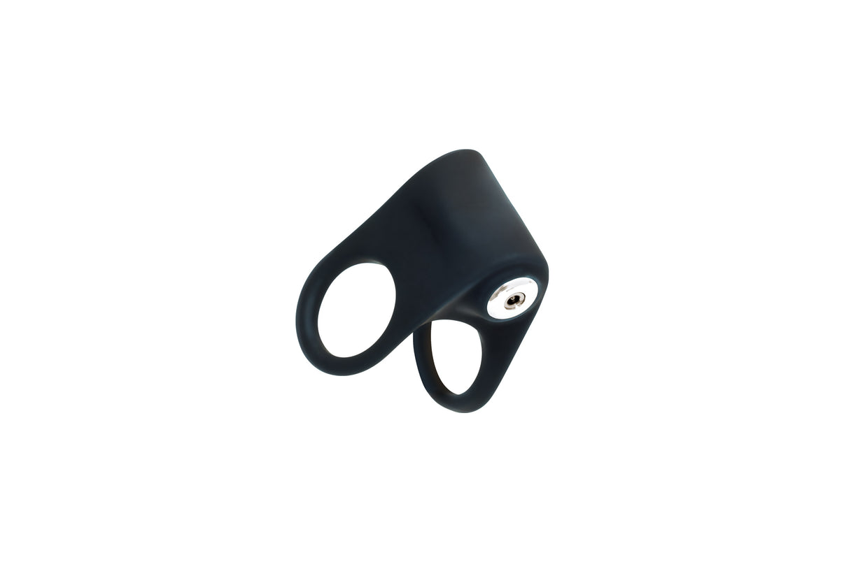 Hard Rechargeable C-Ring - Black | 850052871185 | Discreet Personal Wellness