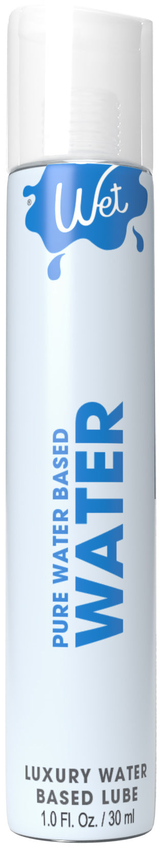 Wet Water - Luxury Waterbased Lubricant 1 Oz | 716222203067 | Discreet Personal Wellness