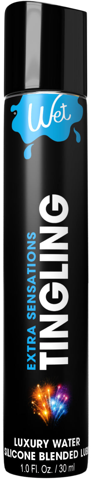 Wet Extra Sensations Tingling Water/silicone Blend Based Lubricant 1 Oz | 716222273107 | Discreet Personal Wellness